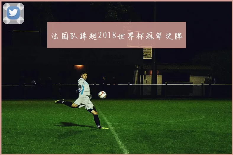 法国队捧起2018世界杯冠军奖牌